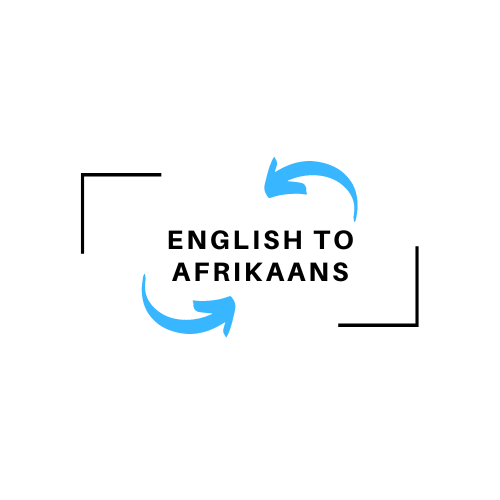 Free English to Afrikaans Translation